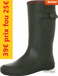 Aigle BOTTES PERDRIX ENFANT KAKI P25 20504