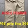 PANTALON AIGLE STRECH FEMME ASAYA CORDE T 44 60390-44 -Aigle 00001 PANTALON AIGLE STRECH FEMME ASAYA CORDE T 44 60390 44