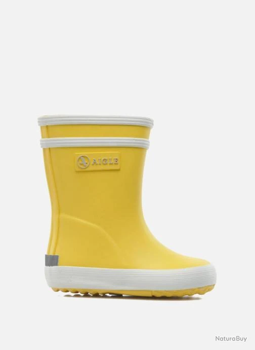 Bottes De Pluie Baby Flac AIGLE Jaune 21 6 Bottes De Pluie Baby Flac AIGLE Jaune 21 – Image 4