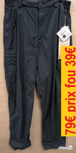 PANTALON AIGLE CANTON CARBONE 44 65184.44