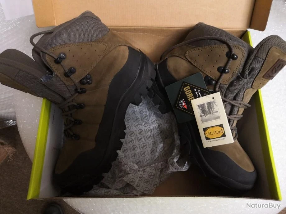 CHAUSSURES AIGLE BROOKS GORE TEX KAKI PT 40 471276-40JS 4 CHAUSSURES AIGLE BROOKS GORE TEX KAKI PT 40 471276-40JS – Image 2