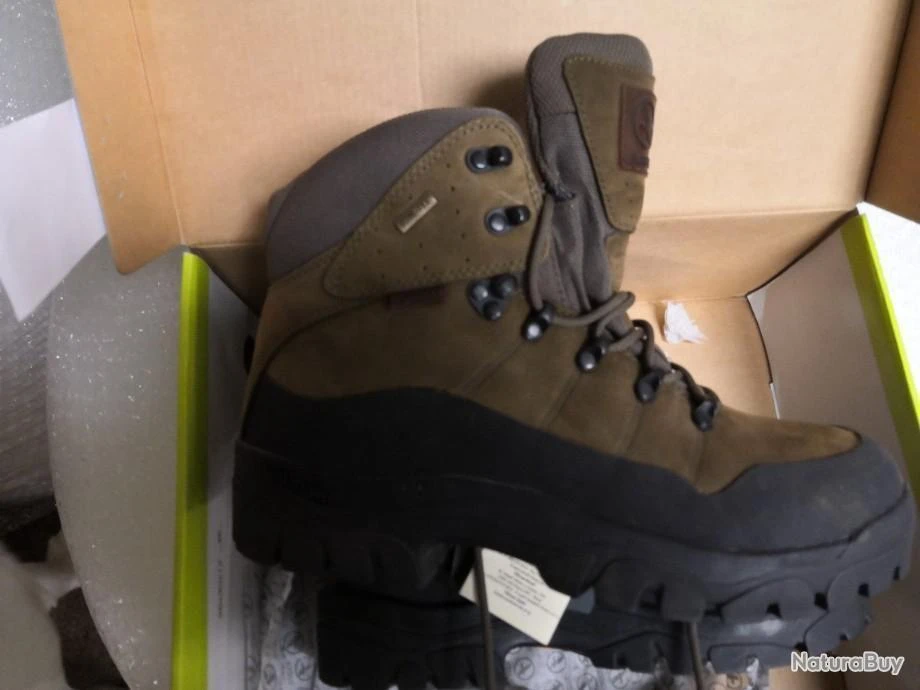 CHAUSSURES AIGLE BROOKS GORE TEX KAKI PT 40 471276-40JS 7 CHAUSSURES AIGLE BROOKS GORE TEX KAKI PT 40 471276-40JS – Image 5