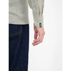 Chemise Lin à Manches Longues Aigle -Aigle chemise lin a manches longues aigle 12