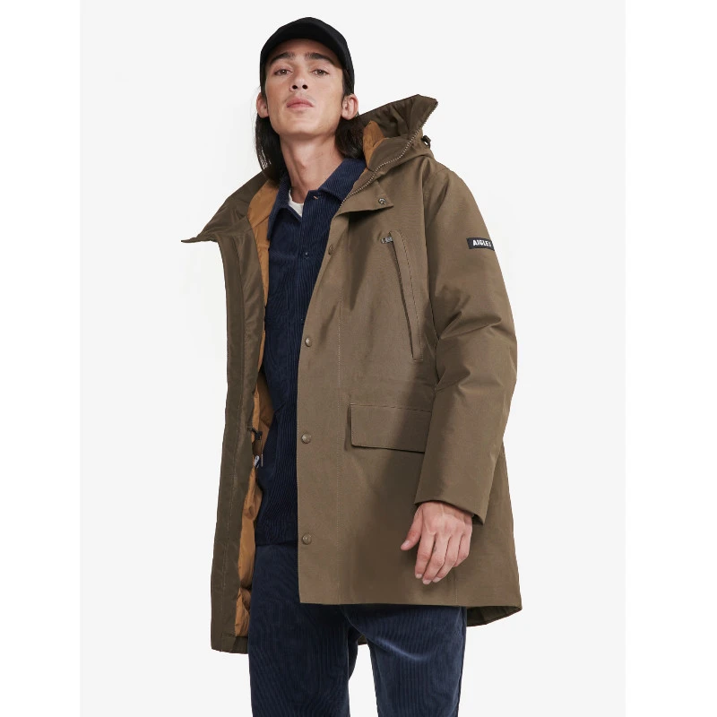 Parka Longue Matelassage En Duvets Et Plumes Gore-Tex® Aigle 4 Parka Longue Matelassage En Duvets Et Plumes Gore-Tex® Aigle – Image 2