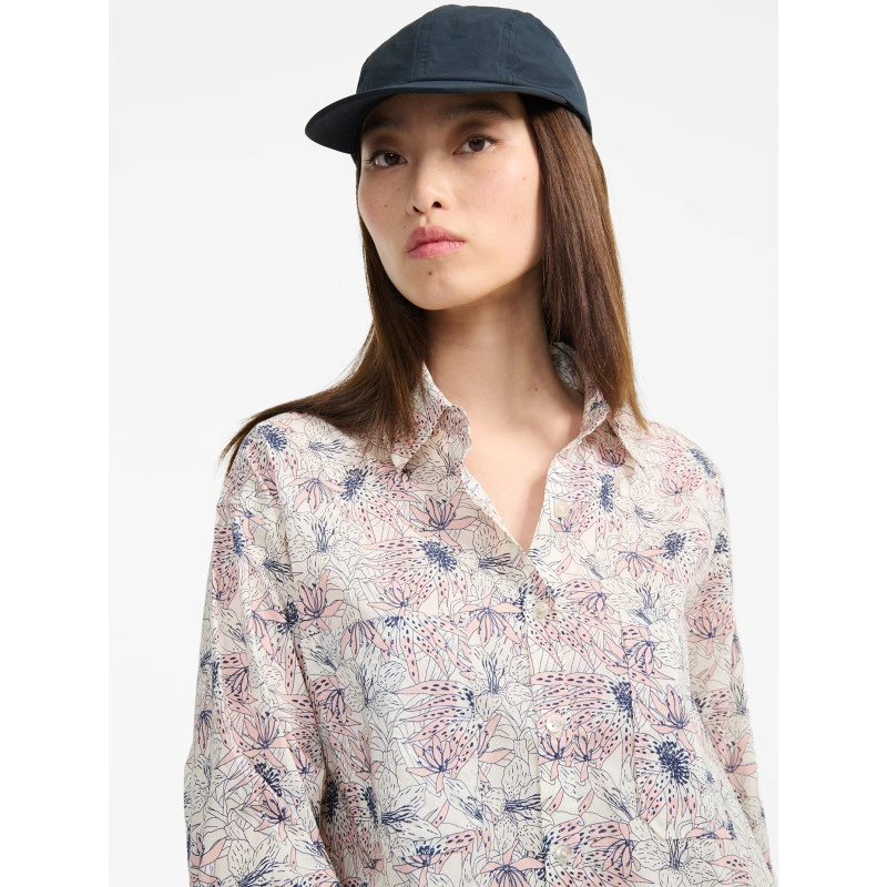 Chemise En Voile De Coton Imprimé Aigle 8 Chemise En Voile De Coton Imprimé Aigle – Image 6