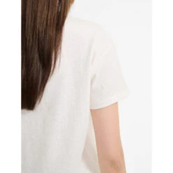 T-Shirt Col V En Coton Lin Aigle -Aigle t shirt col v en coton lin aigle 10